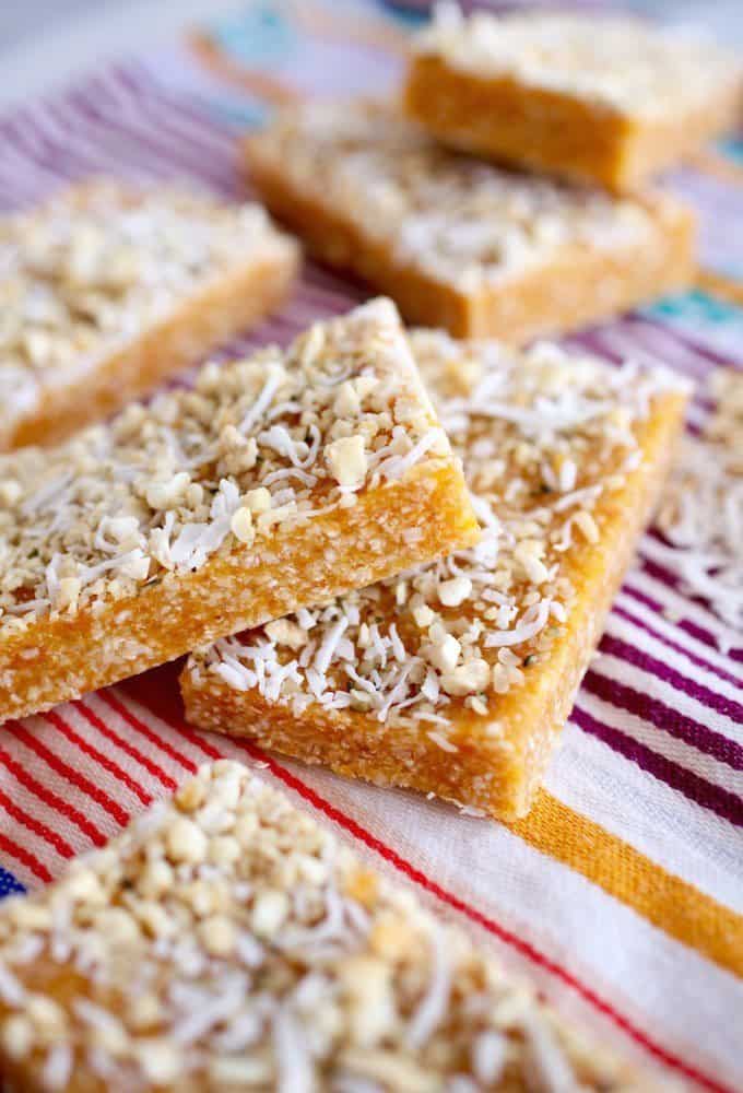 Apricot And Cashew Bars