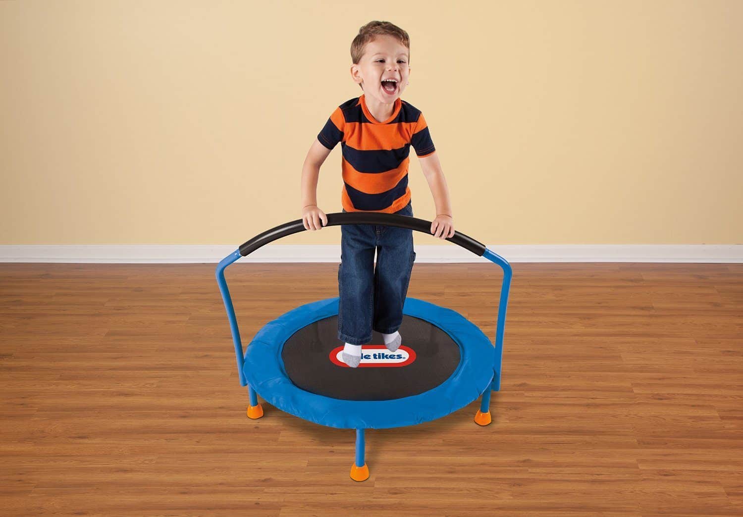 Bouncing Bambini Best Indoor Trampoline For Toddlers